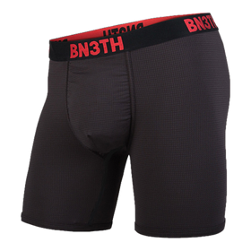 BN3TH ACTIVE BOXER BRIEF - BLACK & RED