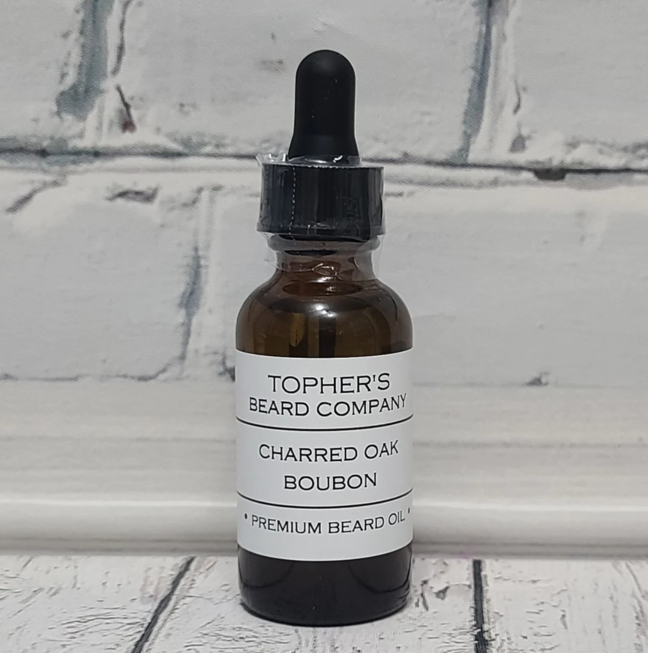 TOPHER'S BEARD & SOAP CO. - CHARRED OAK BOURBON BEARD OIL – CABIN
