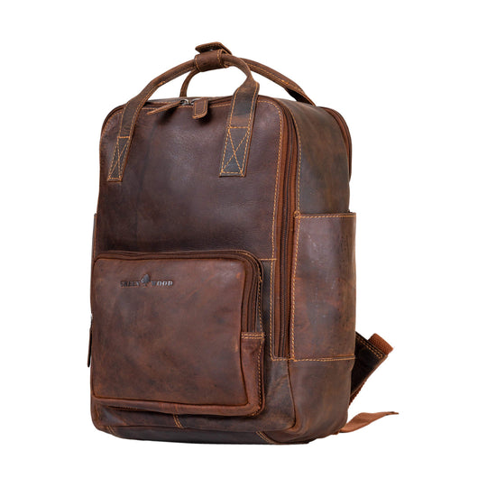 GREENWOOD LEATHER GOODS - LEATHER BACKPACK (SANDAL) – CABIN