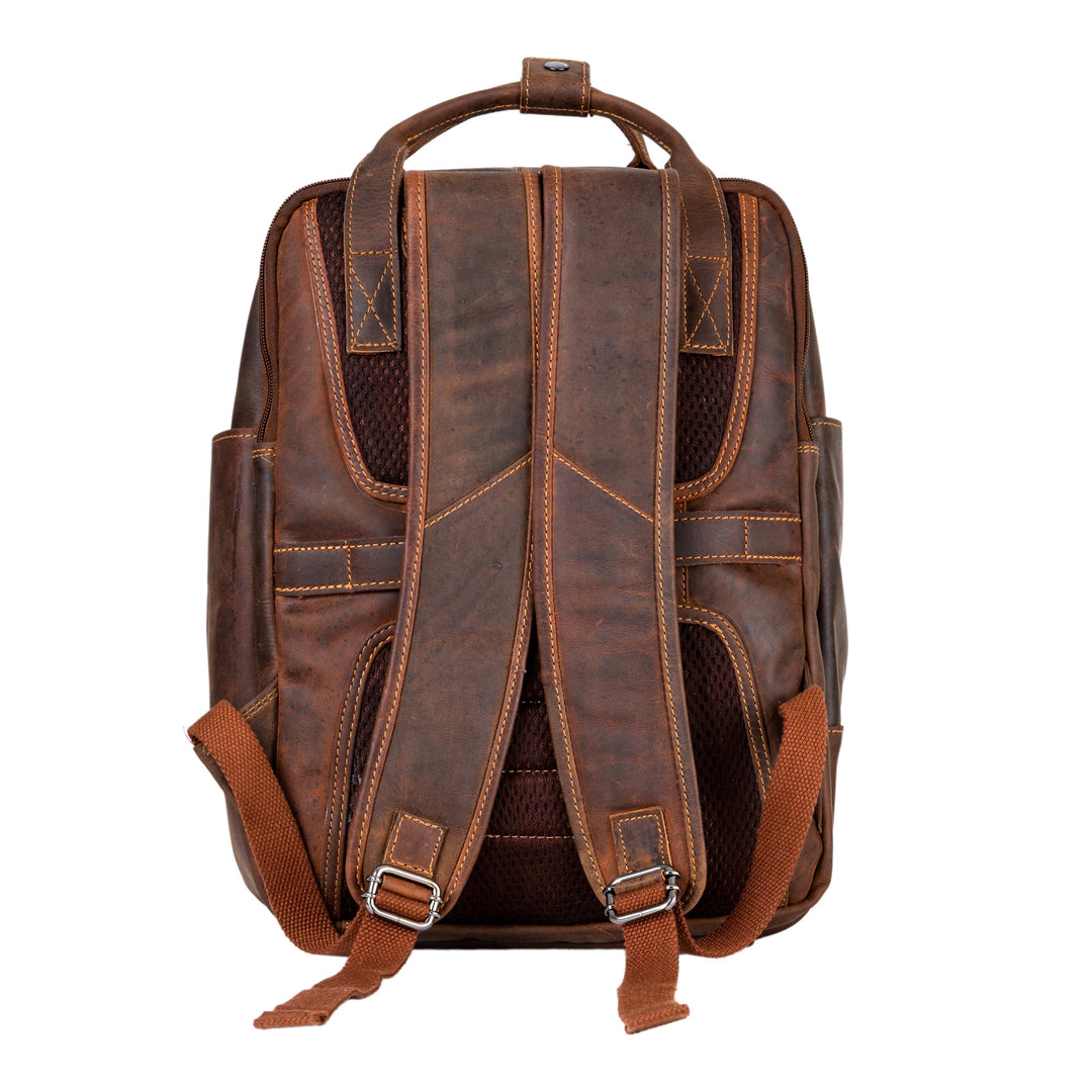 バッグ JIL SADER NAVY Archive Leather Backpack GREENWOOD LEATHER GOODS - LEATHER BACKPACK (SANDAL) – CABIN