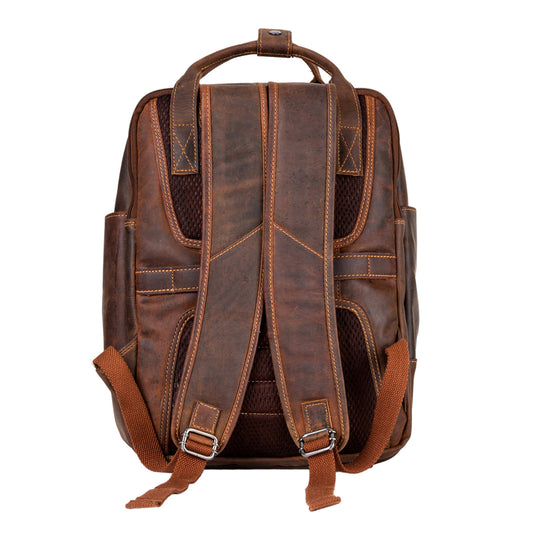 GREENWOOD LEATHER GOODS - LEATHER BACKPACK (SANDAL) – CABIN