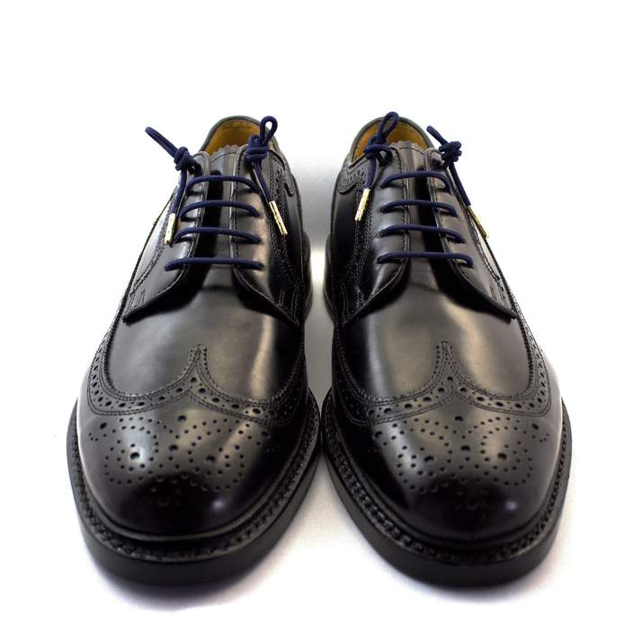 STOLEN RICHES 32 MISSION BLUE DRESS SHOE LACES